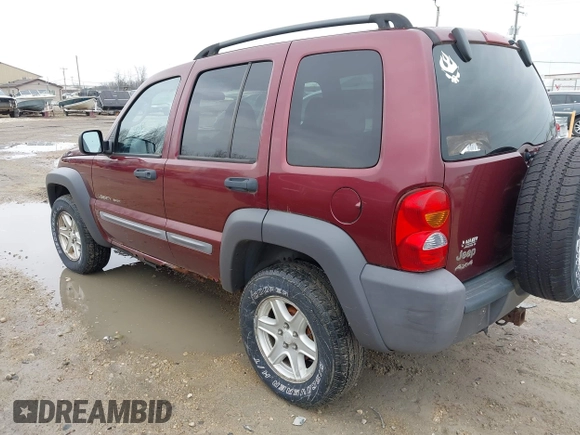 2002 Jeep Liberty Sport with VIN 1J4GL48K12W270609, listed as a IAAI auction lot 42062257 with 120,667 mi miles. Bid and sale history available at carsss.com. Image 3.