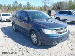 2014 Dodge Journey SE with VIN 3C4PDCABXET277723, listed as a IAAI auction lot 41709752 with 161,587 mi miles. Bid and sale history available at carsss.com. Image 1.