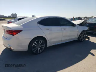 2020 Acura TLX w/Advance Pkg with VIN 19UUB3F86LA000062, listed as a Copart auction lot 77369314 with 71,806 mi miles and Salvage Title. Bid and sale history available at carsss.com. Image 3.