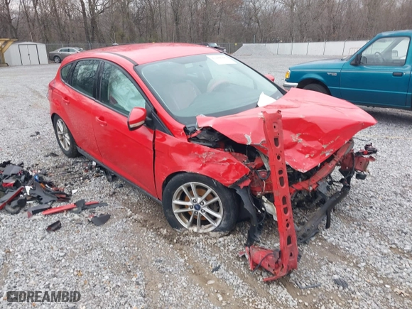 2016 Ford Focus SE with VIN 1FADP3K27GL345053, listed as a IAAI auction lot 41209266 with 1 mi miles. Bid and sale history available at carsss.com. Image 1.