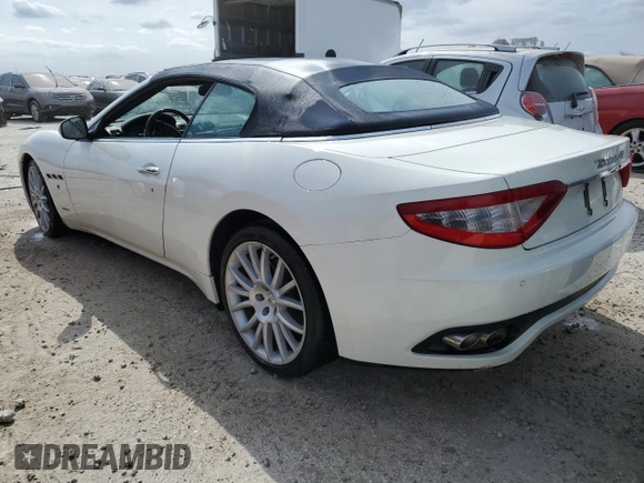 2013 Maserati GranTurismo Sport with VIN ZAM45MMA9D0070109, listed as a Copart auction lot 75174884 with Not provided miles and Salvage title. Bid and sale history available at DreamBid. Image 2.