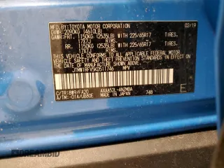 2019 Toyota RAV4 XLE with VIN JTMW1RFV5KD511746, listed as a Copart auction lot 51341375 with 33,535 mi miles and Salvage Title. Bid and sale history available at carsss.com. Image 13.