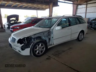 2003 Mercedes-Benz C 240 with VIN WDBRH61J73F323259, listed as a Copart auction lot 59770665 with 150,723 mi miles and Salvage title. Bid and sale history available at DreamBid. Image 1.