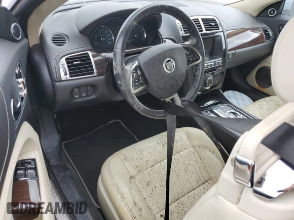 2014 Jaguar XK with VIN SAJWA4GB1ELB53454, listed as a Copart auction lot 76628204 with 0 mi miles and Non Repairable. Bid and sale history available at carsss.com. Image 8.