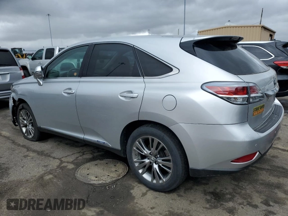 2013 Lexus RX with VIN JTJZB1BAXD2006974, listed as a Copart auction lot 49741525 with 154,651 mi miles and Salvage Title. Bid and sale history available at carsss.com. Image 2.