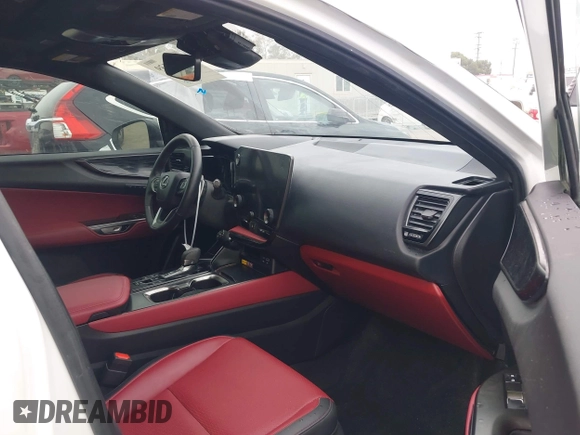 2025 Lexus NX 350 Premium with VIN JTJGGCEZ6S2023225, listed as a IAAI auction lot 42385139 with 1,590 mi miles and . Bid and sale history available at DreamBid. Image 5.