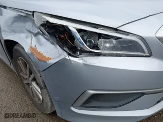 2017 Hyundai Sonata 2.4L with VIN 5NPE24AFXHH564988, listed as a IAAI auction lot 41927777 with 100,758 mi miles. Bid and sale history available at carsss.com. Image 17.