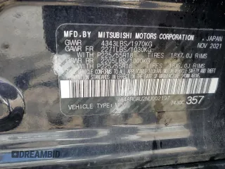 2022 Mitsubishi Outlander ES с VIN JA4ARUAU2NU002197, выставлен на аукционе Copart как лот 61011125 с пробегом 36 138 миль миль и Чистый • Clean title. История ставок и продаж доступна на DreamBid. Изображение 13.