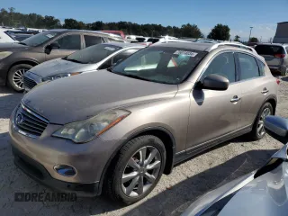 2008 Infiniti EX Journey with VIN JNKAJ09E18M303825, listed as a Copart auction lot 76074034 with 147,775 mi miles and Salvage Title. Bid and sale history available at DreamBid. Image 1.