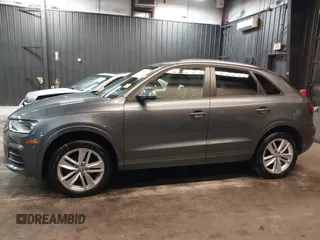 2017 Audi Q3 Premium with VIN WA1ECCFS2HR003006, listed as a IAAI auction lot 41947406 with 45,602 mi miles. Bid and sale history available at carsss.com. Image 15.