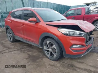 2016 Hyundai Tucson Sport with VIN KM8J33A26GU056164, listed as a IAAI auction lot 41469160 with 136,301 mi miles. Bid and sale history available at carsss.com. Image 1.