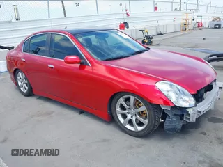 2006 Infiniti G35 with VIN JNKCV51E96M507842, listed as a IAAI auction lot 42181294 with 191,253 mi miles and . Bid and sale history available at DreamBid. Image 1.