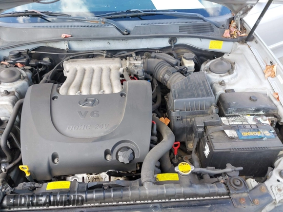 2003 Hyundai Sonata GLS with VIN KMHWF35H23A909117, listed as a IAAI auction lot 41535679 with 149,285 mi miles. Bid and sale history available at carsss.com. Image 10.