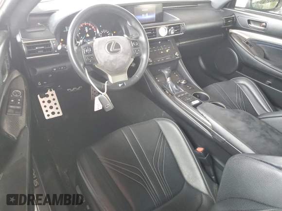 2015 Lexus RC F z VIN JTHHP5BC1F5002241, wystawiony jako Copart lot #55153915 z przebiegiem 106 196 mil mil oraz Szkoda całkowita • Salvage title. Historia ofert i sprzedaży dostępna na DreamBid. Obrazek 8.