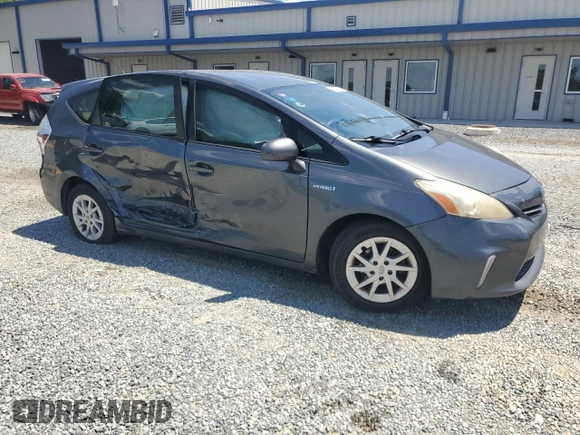 2012 Toyota Prius Two with VIN JTDZN3EU7C3147165, listed as a Copart auction lot 56136585 with 201,001 mi miles and Clean Title. Bid and sale history available at DreamBid. Image 4.