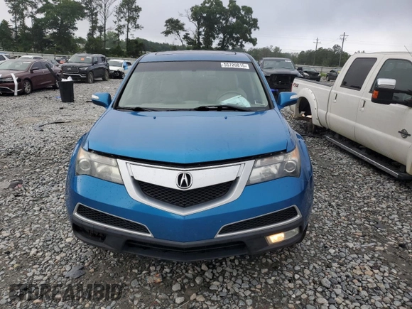 2011 Acura MDX with VIN 2HNYD2H25BH538615, listed as a Copart auction lot 55720815 with 199,915 mi miles and Salvage title. Bid and sale history available at DreamBid. Image 5.