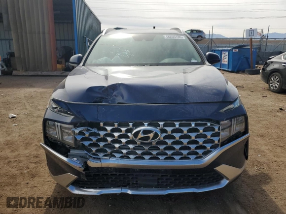 2021 Hyundai Santa Fe SEL with VIN 5NMS24AJ3MH326687, listed as a Copart auction lot 48205135 with 31,761 mi miles and Salvage Title. Bid and sale history available at carsss.com. Image 5.