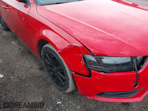 2013 Audi A4 Premium with VIN WAUBFAFL6DN031659, listed as a IAAI auction lot 42077526 with 54,269 mi miles and . Bid and sale history available at DreamBid. Image 6.
