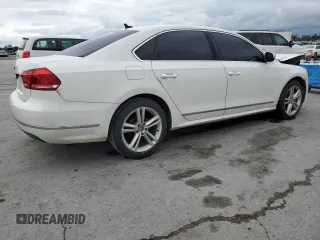 2013 Volkswagen Passat SEL Premium z VIN 1VWCN7A32DC012314, wystawiony jako Copart lot #58093405 z przebiegiem Nie podano mil oraz Szkoda całkowita • Salvage title. Historia ofert i sprzedaży dostępna na DreamBid. Obrazek 3.