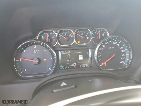 2017 Chevrolet Suburban LT with VIN 1GNSCHKC7HR171574, listed as a Copart auction lot 70638504 with 89,664 mi miles and Salvage Title. Bid and sale history available at carsss.com. Image 9.