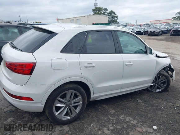 2017 Audi Q3 Premium z VIN WA1BCCFS2HR009908, wystawiony jako IAAI lot #41867249 z przebiegiem 116 804 mil mil oraz . Historia ofert i sprzedaży dostępna na DreamBid. Obrazek 12.