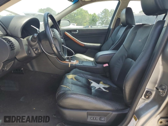2006 Infiniti G35 with VIN JNKCV51F06M608342, listed as a Copart auction lot 57423235 with 166,928 mi miles and Clean Title. Bid and sale history available at DreamBid. Image 7.
