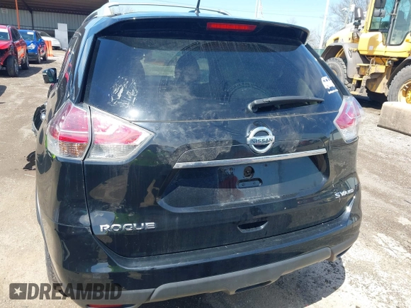 2015 Nissan Rogue SL with VIN 5N1AT2MV0FC767735, listed as a IAAI auction lot 41952625 with 134,870 mi miles and . Bid and sale history available at carsss.com. Image 16.