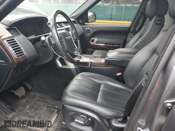 2014 Land Rover Range Rover HSE with VIN SALGS2WF4EA180240, listed as a Copart auction lot 56412085 with 90,235 mi miles and Salvage title. Bid and sale history available at DreamBid. Image 7.