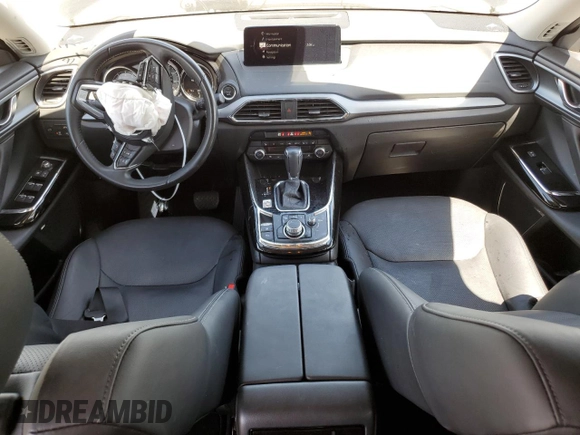 2022 Mazda CX-9 Touring Plus with VIN JM3TCBAY6N0613050, listed as a Copart auction lot 54103465 with 44,349 mi miles and Salvage title. Bid and sale history available at DreamBid. Image 8.