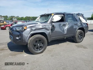 2021 Toyota 4Runner SR5 с VIN JTEMU5JR4M5912375, выставлен на аукционе Copart как лот 55832275 с пробегом 69 218 миль миль и Списание • Salvage title. История ставок и продаж доступна на DreamBid. Изображение 1.