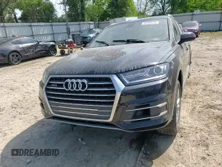 2019 Audi Q7 Premium with VIN WA1AAAF78KD012771, listed as a Copart auction lot 56927625 with 93,806 mi miles and Salvage title. Bid and sale history available at DreamBid. Image 13.