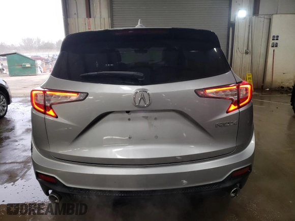2020 Acura RDX with VIN 5J8TC1H3XLL017160, listed as a Copart auction lot 52144935 with 43,593 mi miles and Salvage title. Bid and sale history available at DreamBid. Image 6.