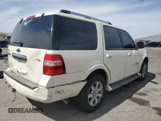 2007 Ford Expedition Limited with VIN 1FMFU19577LA87600, listed as a Copart auction lot 49818775 with 191,845 mi miles and Salvage Title. Bid and sale history available at carsss.com. Image 3.