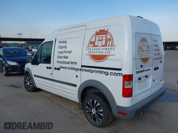 2013 Ford Transit Connect XL with VIN NM0LS7CN2DT160695, listed as a IAAI auction lot 41577428 with 92,641 mi miles and . Bid and sale history available at DreamBid. Image 3.