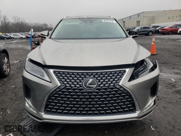 2022 Lexus RX 350 with VIN 2T2HZMDA6NC341012, listed as a Copart auction lot 48052795 with 45,241 mi miles and Salvage Title. Bid and sale history available at DreamBid. Image 5.