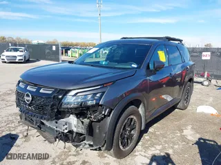 2024 Nissan Pathfinder SV with VIN 5N1DR3BD9RC231480, listed as a IAAI auction lot 41054199 with 7,380 mi miles. Bid and sale history available at carsss.com. Image 18.