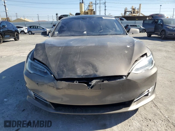 2016 Tesla Model S 90D with VIN 5YJSA1E20GF159926, listed as a Copart auction lot 46626625 with 104,247 mi miles and Salvage Title. Bid and sale history available at DreamBid. Image 5.