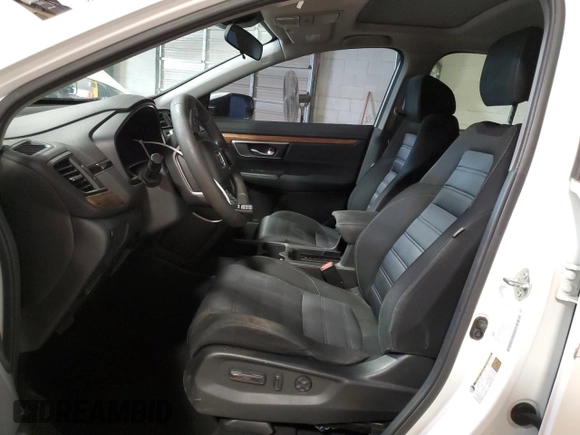 2017 Honda CR-V EX with VIN 2HKRW2H58HH671030, listed as a Copart auction lot 55212255 with 125,481 mi miles and Salvage Title. Bid and sale history available at DreamBid. Image 7.