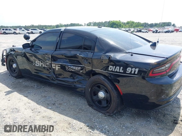 2021 Dodge Charger Police z VIN 2C3CDXAT7MH523170, wystawiony jako IAAI lot #42322244 z przebiegiem 90 825 mil mil oraz . Historia ofert i sprzedaży dostępna na DreamBid. Obrazek 6.