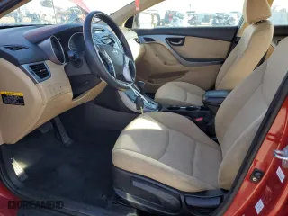 2013 Hyundai Elantra GLS PZEV with VIN KMHDH4AEXDU566852, listed as a Copart auction lot 50593015 with 141,408 mi miles and Salvage Title. Bid and sale history available at carsss.com. Image 7.