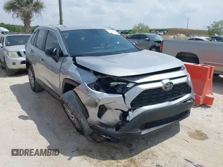 2023 Toyota RAV4 LE with VIN 2T3H1RFV2PW295583, listed as a IAAI auction lot 41866959 with 63,996 mi miles. Bid and sale history available at carsss.com. Image 1.
