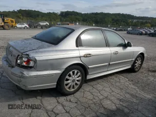 2003 Hyundai Sonata GLS with VIN KMHWF35H63A910917, listed as a Copart auction lot 71657584 with 120,196 mi miles and Salvage Title. Bid and sale history available at carsss.com. Image 3.