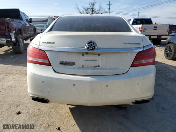 2014 Buick LaCrosse Premium I with VIN 1G4GD5G32EF244104, listed as a Copart auction lot 43642565 with 100,762 mi miles and Salvage Title. Bid and sale history available at carsss.com. Image 6.