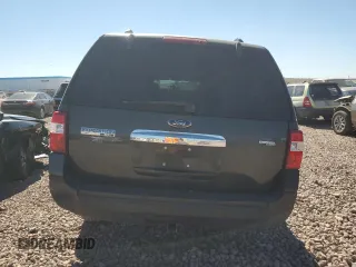 2007 Ford Expedition EL XLT with VIN 1FMFK15577LA48047, listed as a Copart auction lot 76559584 with 0 mi miles and Salvage Title. Bid and sale history available at carsss.com. Image 6.