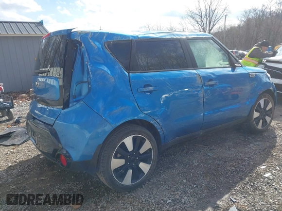 2016 Kia Soul + with VIN KNDJP3A50G7303860, listed as a IAAI auction lot 41887327 with 28,103 mi miles and . Bid and sale history available at DreamBid. Image 4.