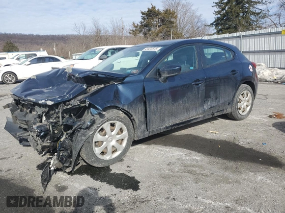 2015 Mazda 3 i Sport with VIN 3MZBM1K72FM188553, listed as a Copart auction lot 43422815 with 170,649 mi miles and Salvage Title. Bid and sale history available at DreamBid. Image 1.