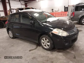 2009 Nissan Versa 1.8 S with VIN 3N1BC13E99L393142, listed as a IAAI auction lot 41377246 with 115,591 mi miles. Bid and sale history available at carsss.com. Image 1.