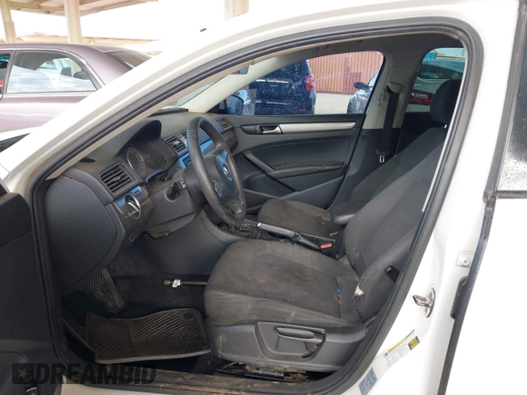 2012 Volkswagen Passat S w/Appearance with VIN 1VWAP7A35CC084706, listed as a IAAI auction lot 41927364 with 245,100 mi miles. Bid and sale history available at carsss.com. Image 5.