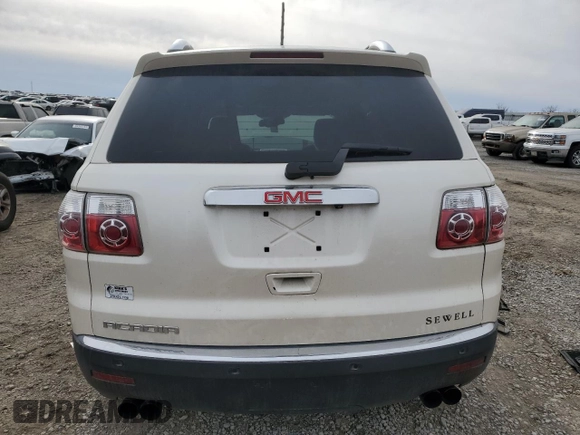 2008 GMC Acadia SLT2 with VIN 1GKER33728J257516, listed as a Copart auction lot 84923134 with 219,106 mi miles and Non Repairable. Bid and sale history available at carsss.com. Image 6.
