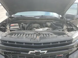 2021 Chevrolet Silverado 1500 LT Trail Boss with VIN 3GCPYFELXMG152978, listed as a Copart auction lot 43568205 with 51,475 mi miles and Salvage Title. Bid and sale history available at DreamBid. Image 12.